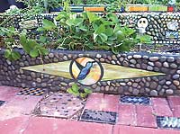 Mosaic Healing Garden by Kristi Peterson